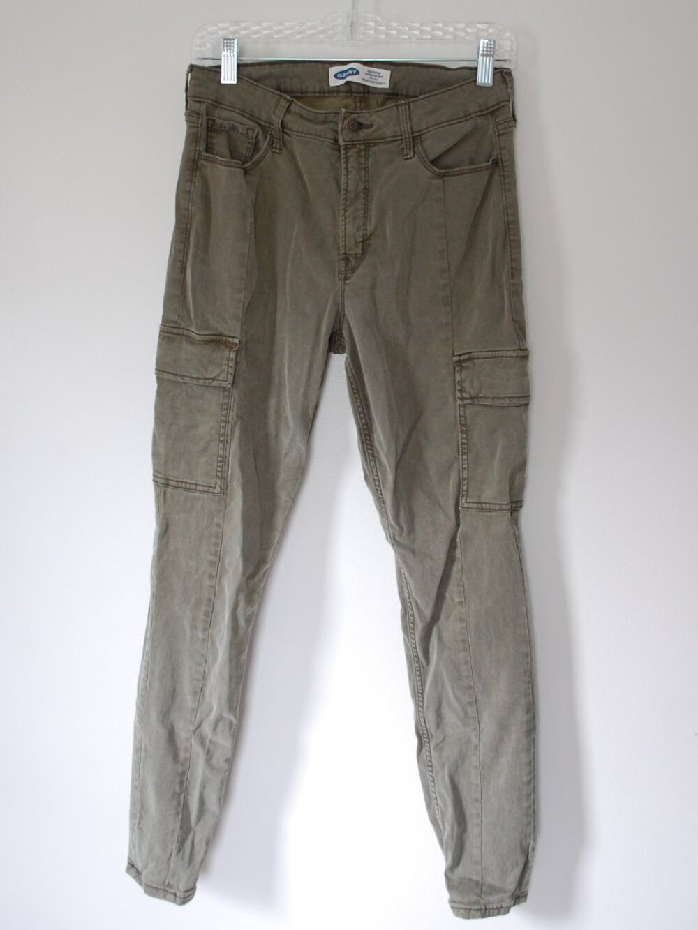 Old Navy Army Green Rockstar High-Rise Skinny Jeans (10)
